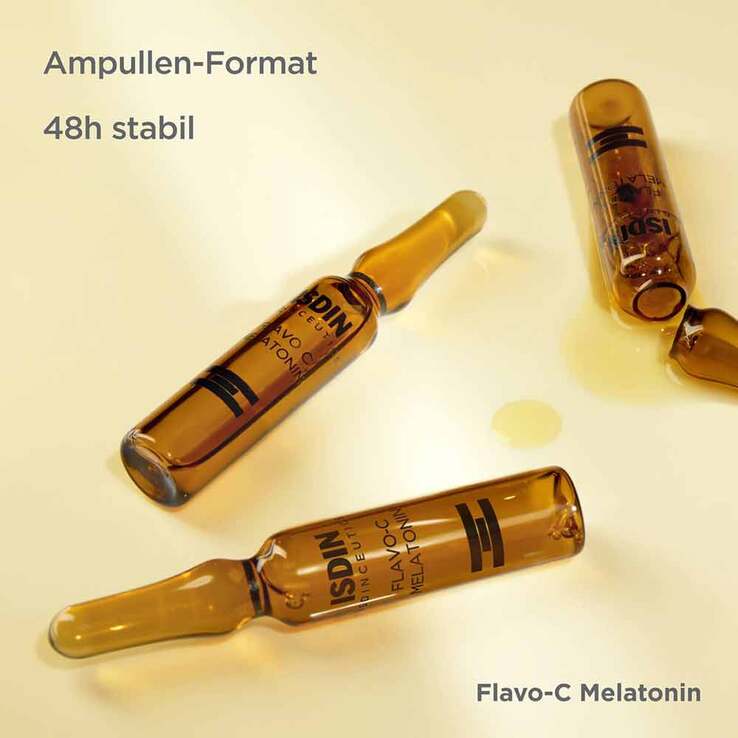 ISDIN Isdinceutics Flavo-C Melatonin Serum Ampulle , 10X2 ml