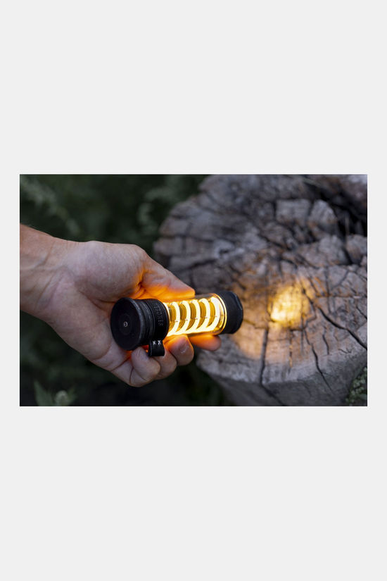 Barebones Barebones Edison Light Stick Tumbled Steel Lantaarn