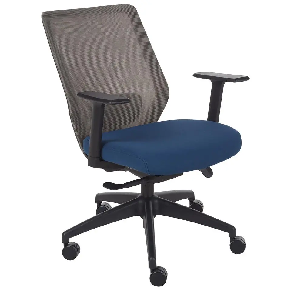 VIRTUOSO - Bureaustoel - Blauw - Stof