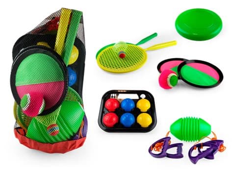 Game Ryggsekk med utendørsleker Spring Summer