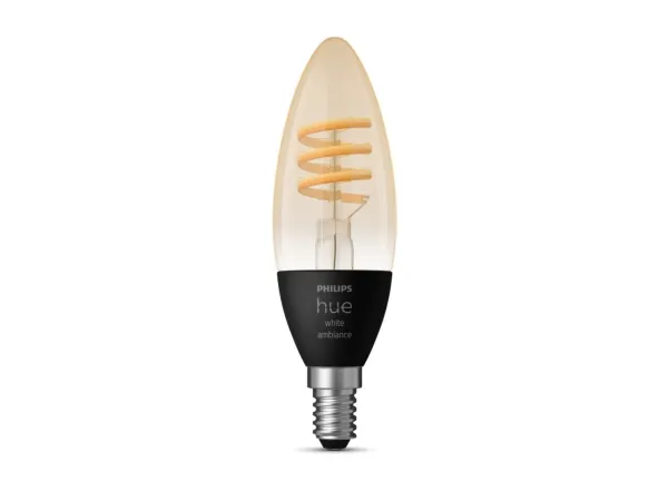 Philips Hue White ambiance Filament Kerte - E14 pære