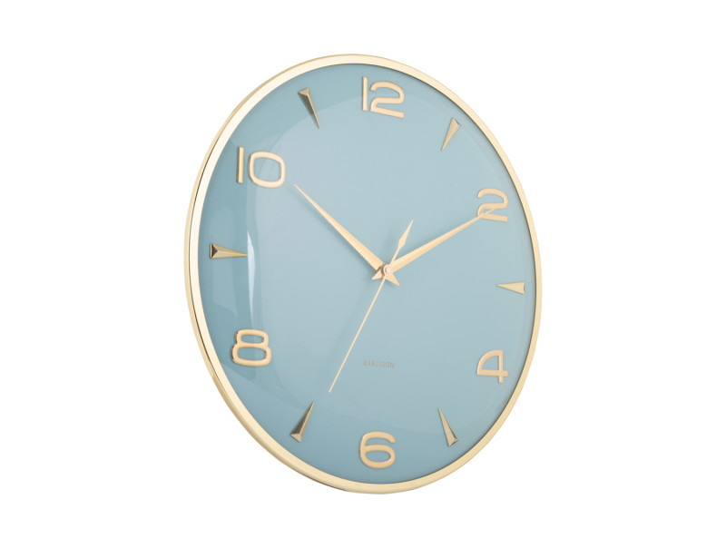 Wall Clock Sienna Glow KA6017BK Black