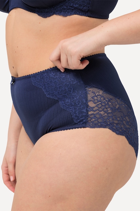 Maxislip, Satin, Spitzen-Rückseite