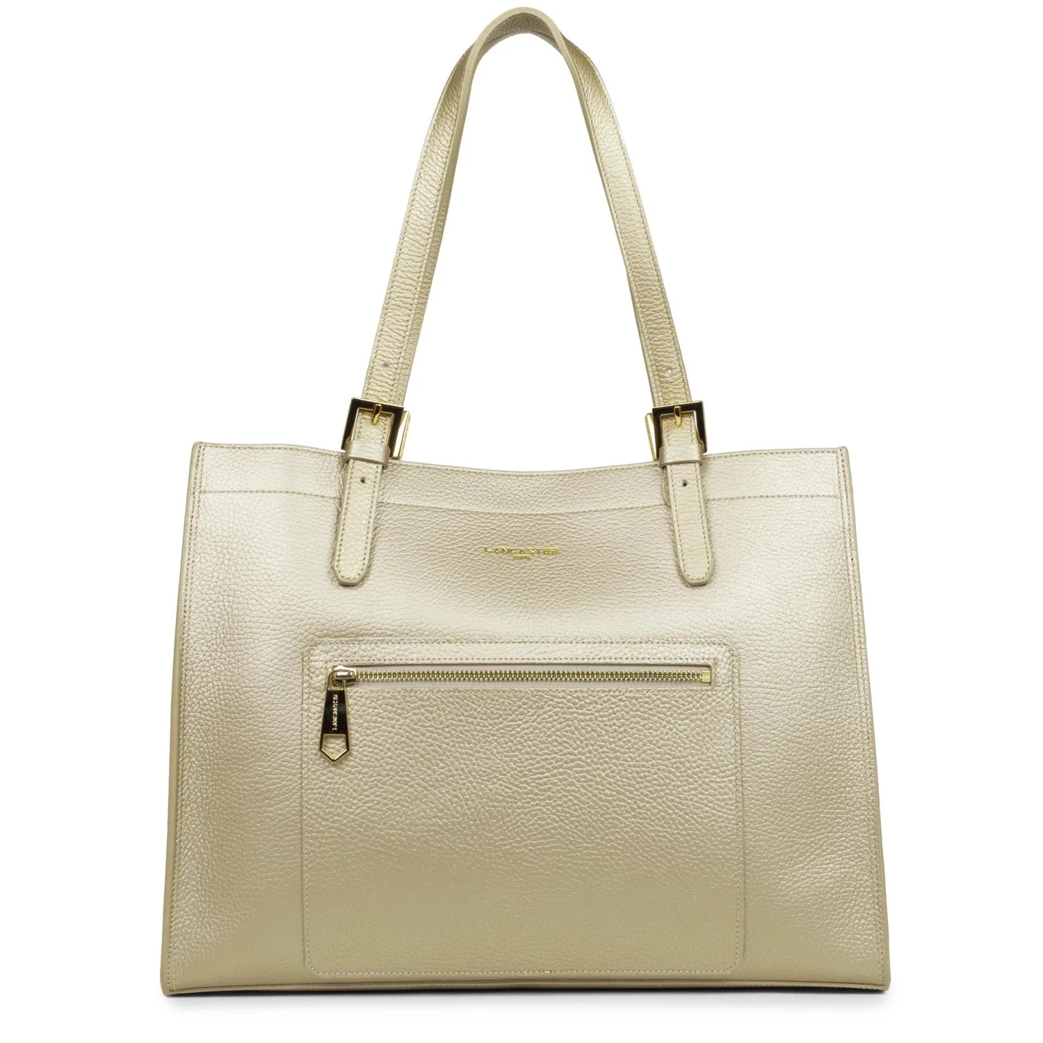 Foulonné Double-Grand sac cabas épaule