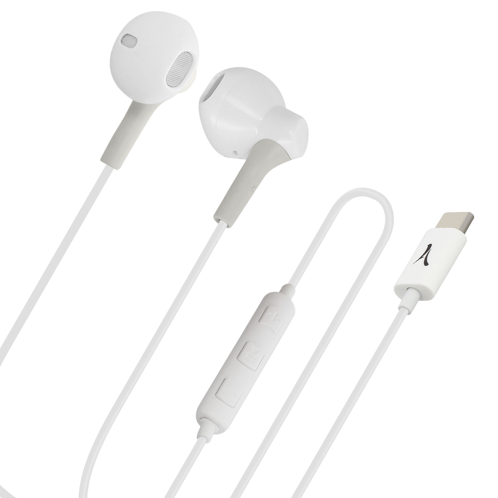 Kit mãos-livres com fone de ouvido USB-C de 1,2 m da marca Akashi