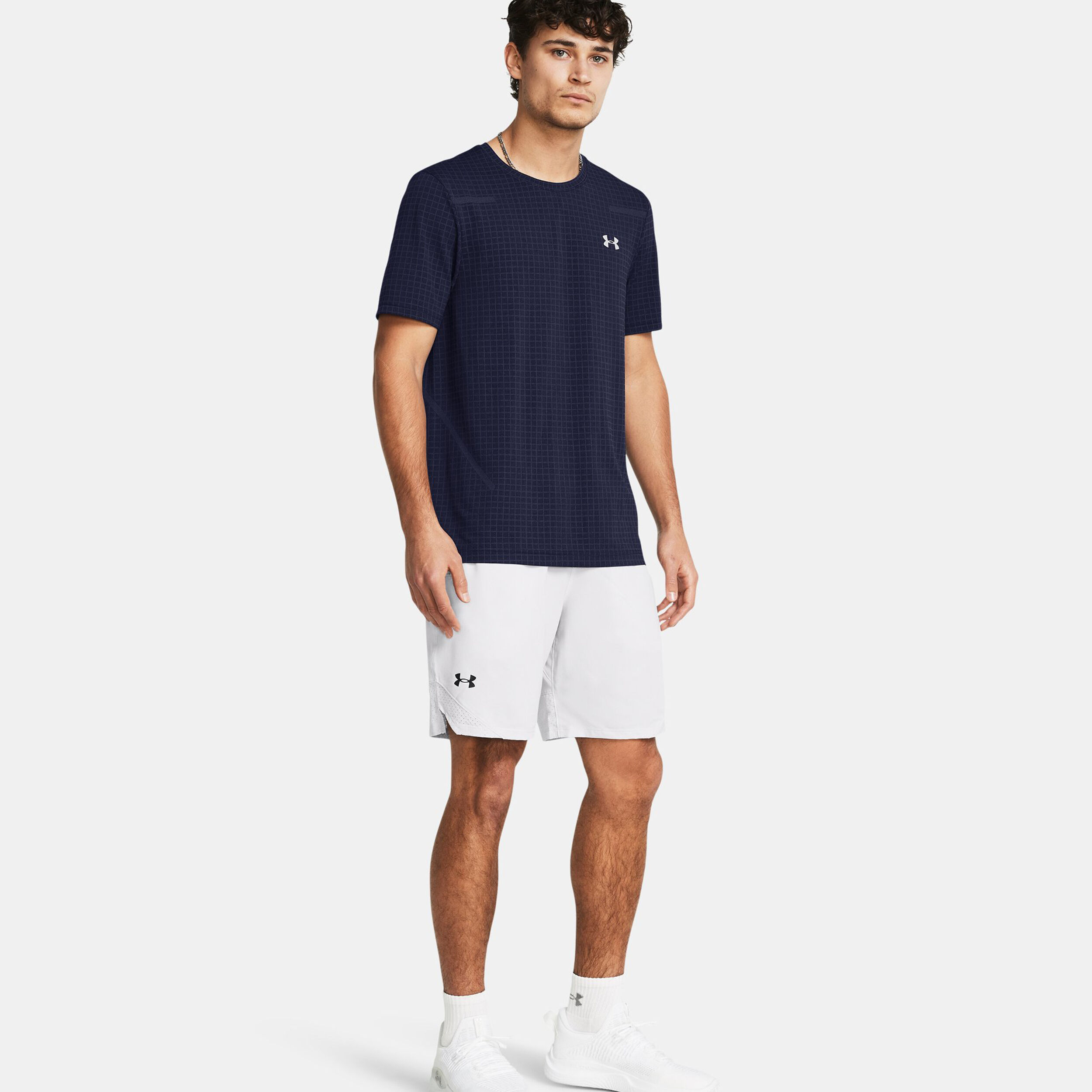 Under Armour Vanish Woven 8 Inch Shorts Hommes - Gris