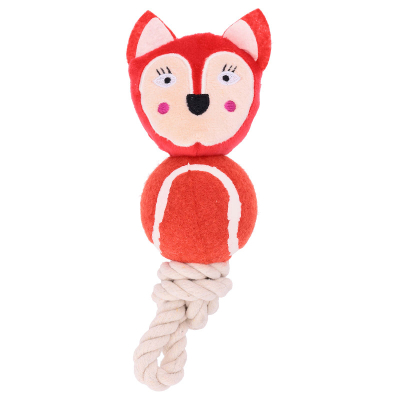 Freezack Hundespielzeug Play 'n' Tug Fuchs 25cm