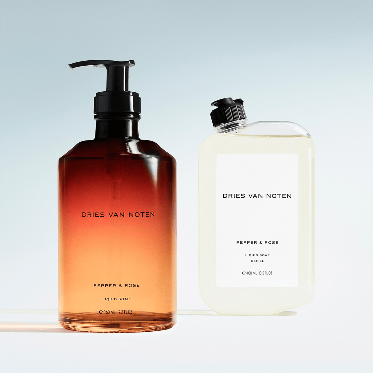 Pepper and Rose Liquid Soap Refill 400ml