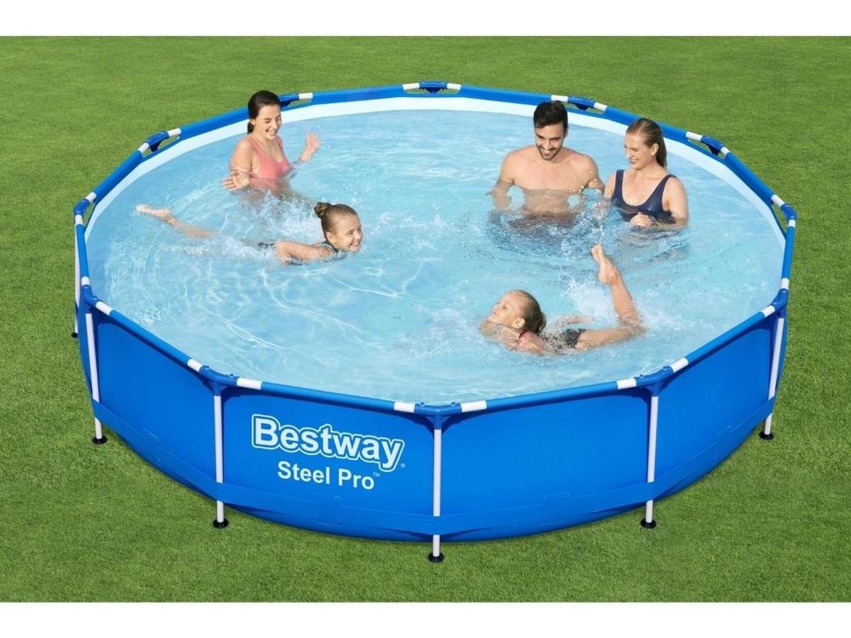 Bestway Steel Pro Zwembad - Ø 366 x 76 cm met filterpomp