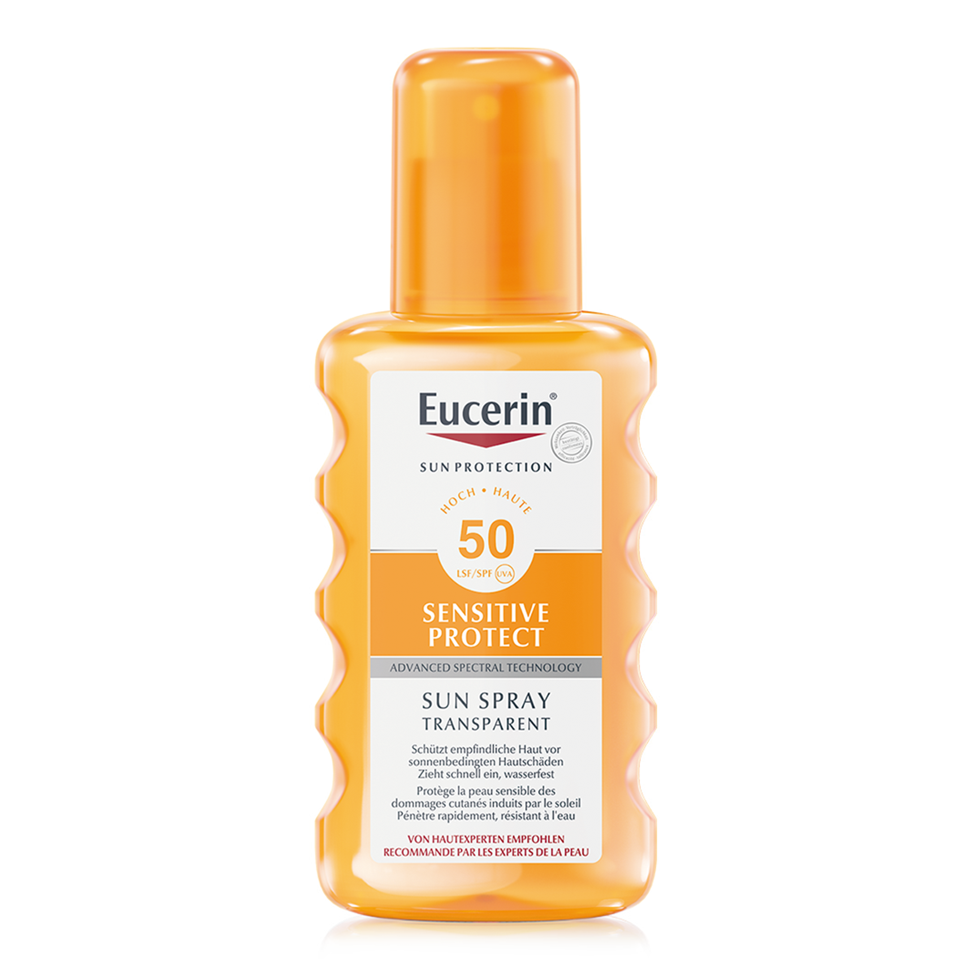 EUCERIN SUN Body Sensitive Protect<br>200 ml, Spray, transparent LSF50