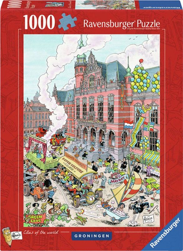 Ravensburger - Fleroux Groningen - Puzzel - 1000 Stukjes - Karton