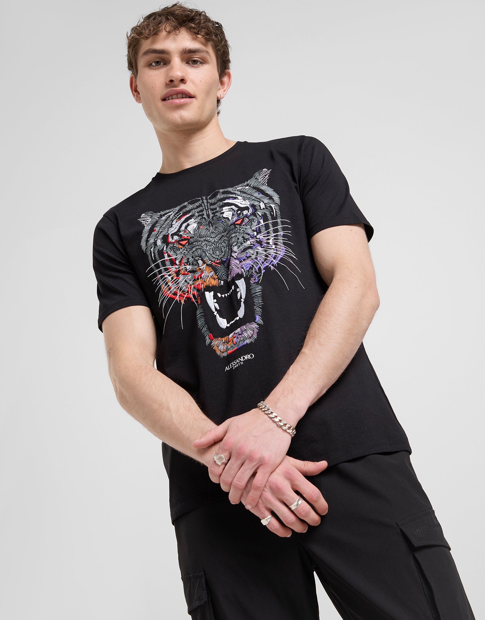 Alessandro Zavetti T-shirt Growler Homme