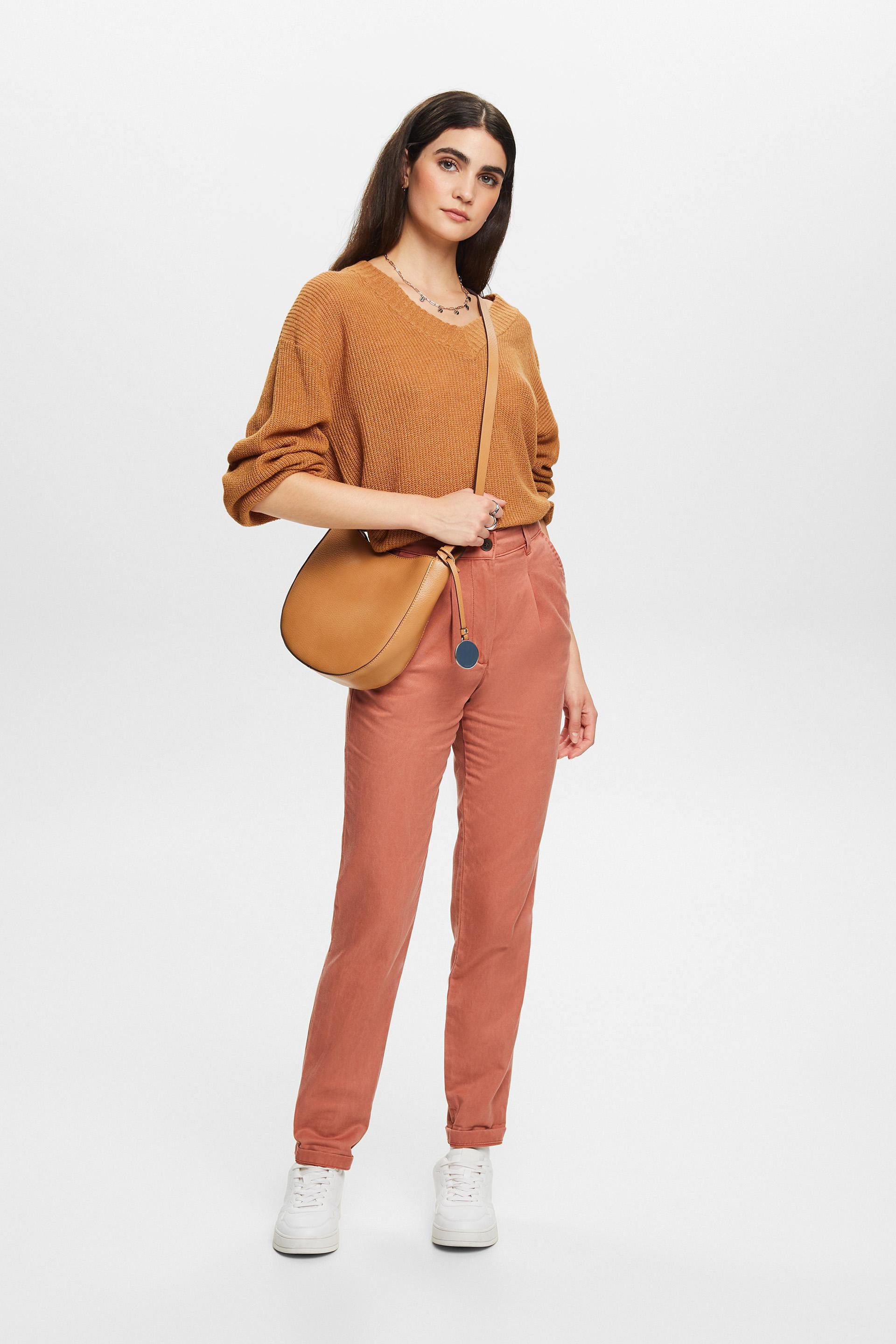 Pants woven