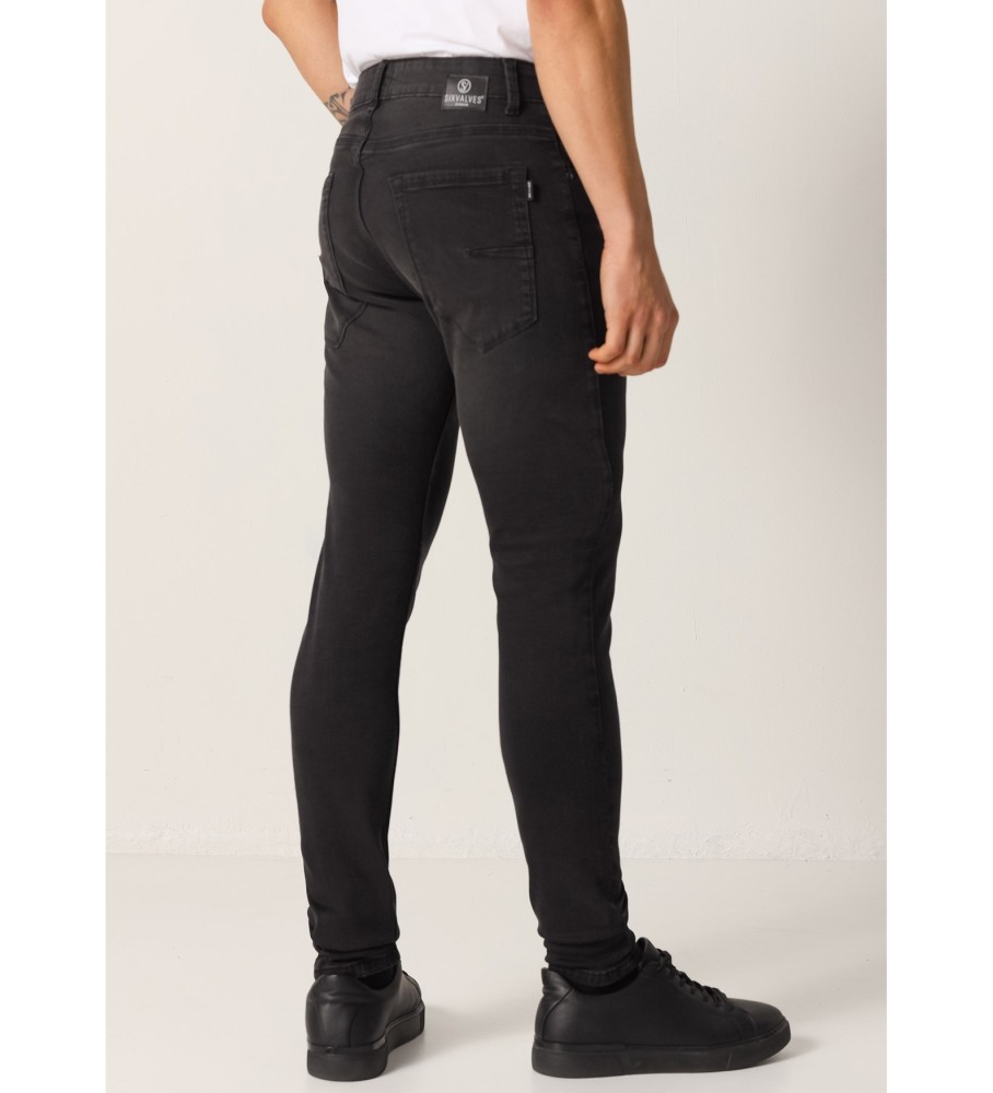 Calça jeans Six Valves 136324 preta