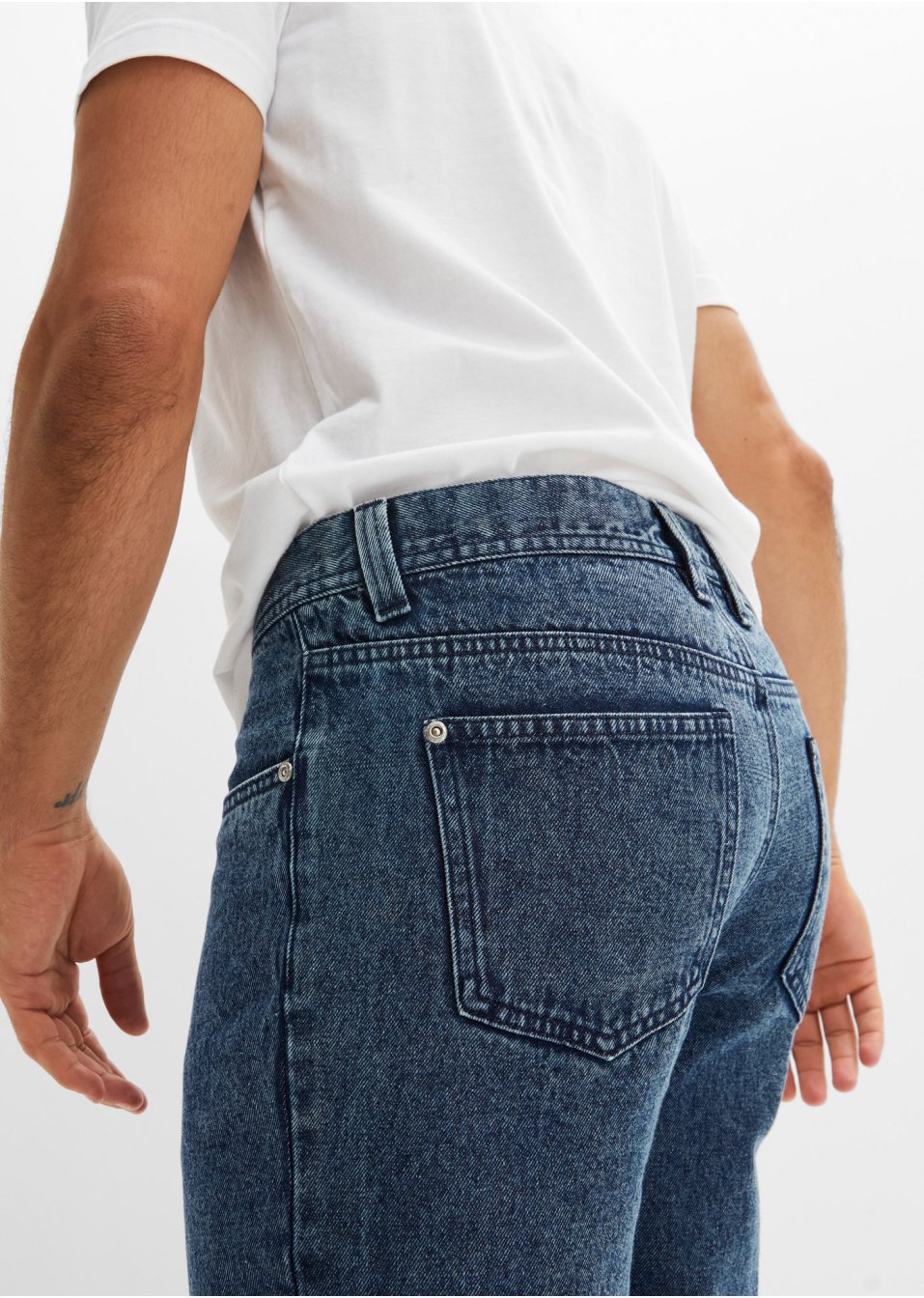 Jean Regular Fit en coton, Straight