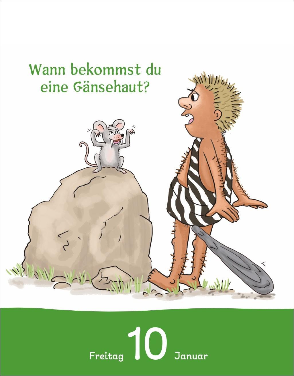 Kalender für clevKids Tagesabreißkalender 2025