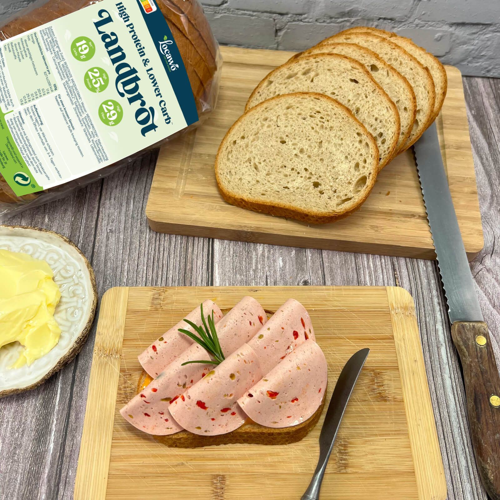 Locawo High Protein & Low Carb Landbrot