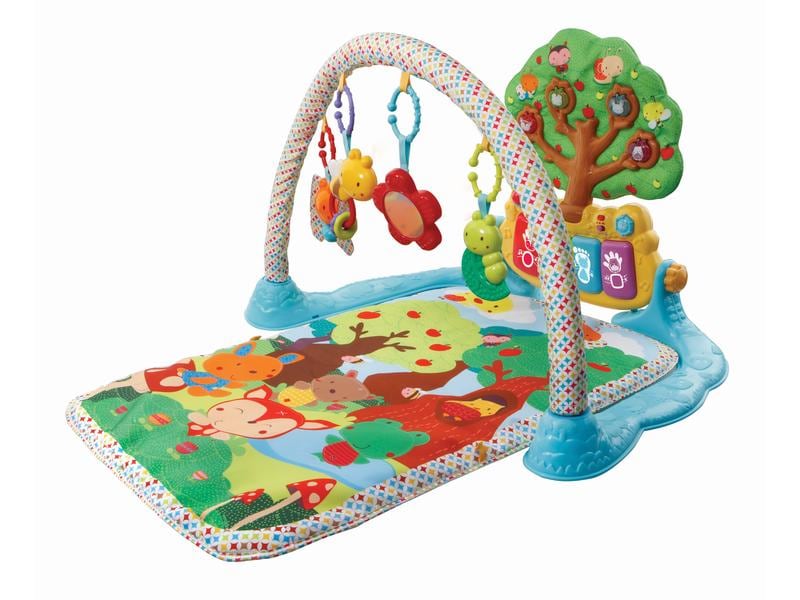 Vtech Spielbogen Musik mit Bogen Spieldecke mit Spielbogen, Licht und Musik, Polyester/Kunststoff, mehrfarbig, 1 Stück