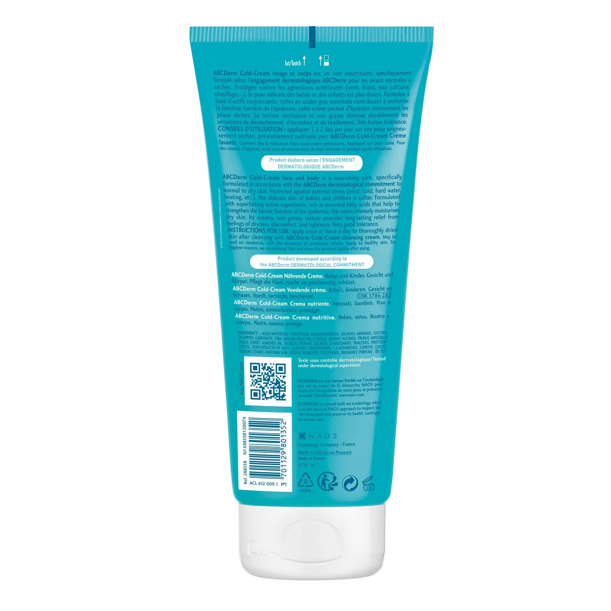 Bioderma ABCDerme Cold Cream Visage Corps