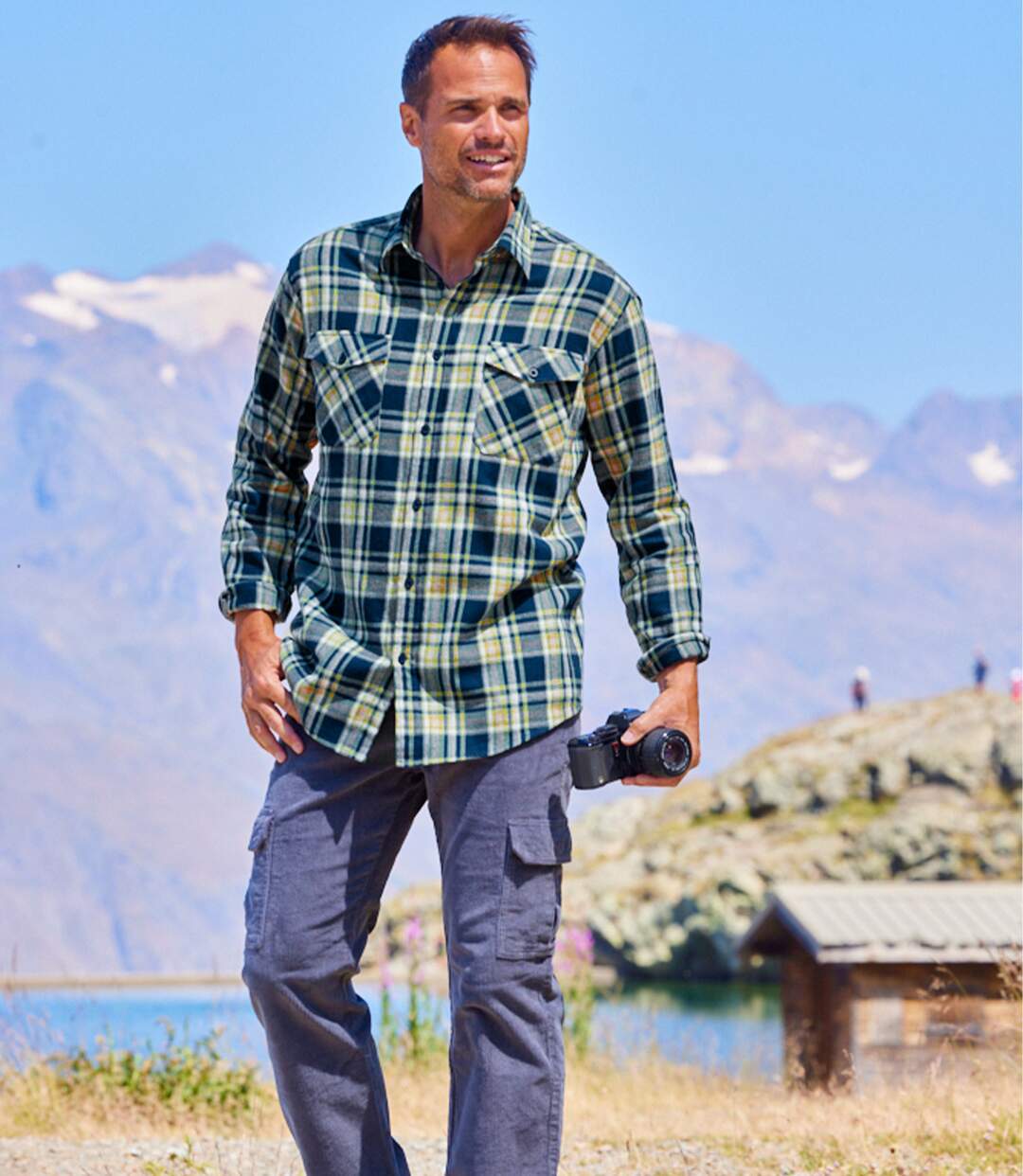 Chemise Flanelle Carreaux Yellowstone