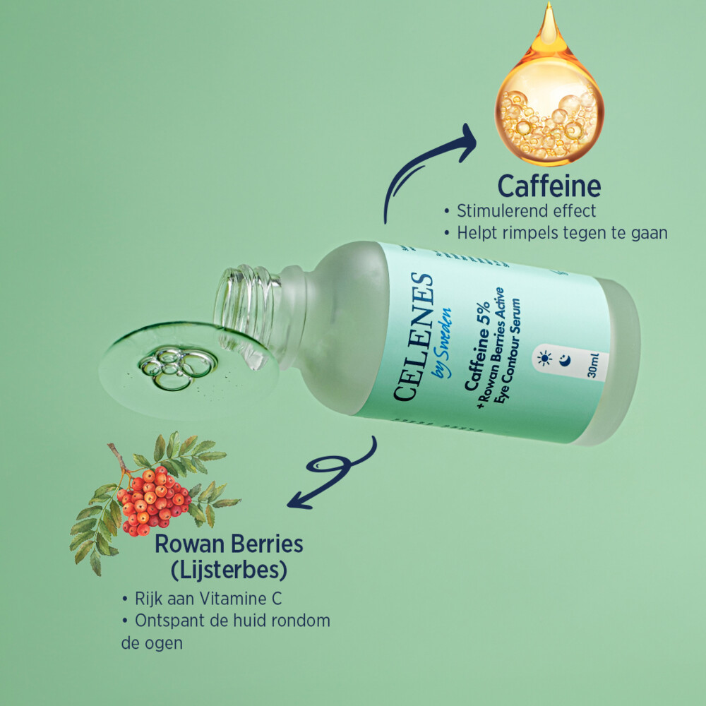 Celenes Cafeïne 5% + Lijsterbessen Serum30 ml