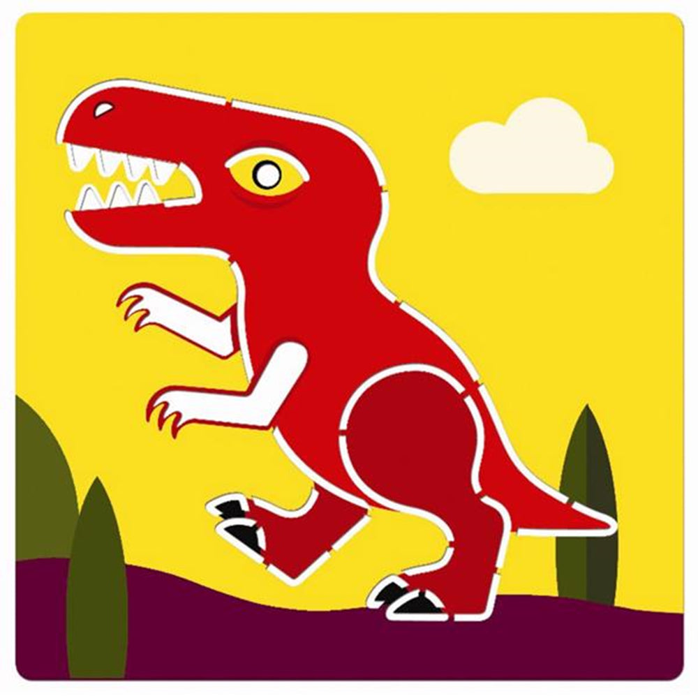 Køb Djeco Tegneskabelon Dinosaur