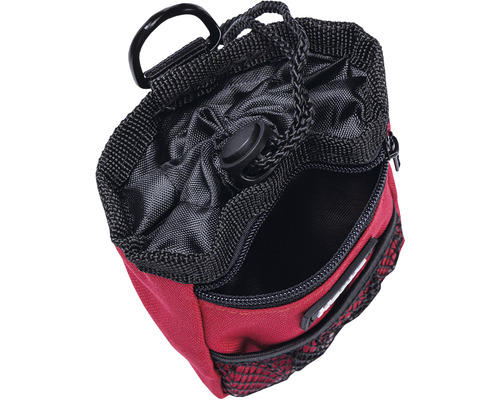 Karlie Nylon poep- en snackzakjes, 8 x 4 x 10 cm, rood