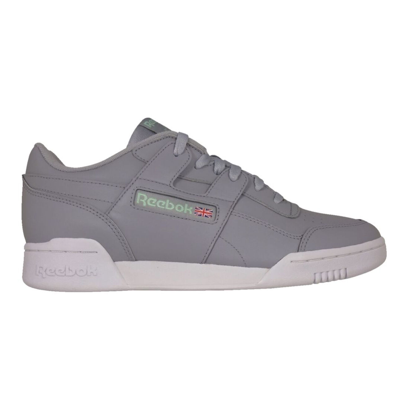 Reebok Baskets en Cuir Workout Plus Cn5204 grises