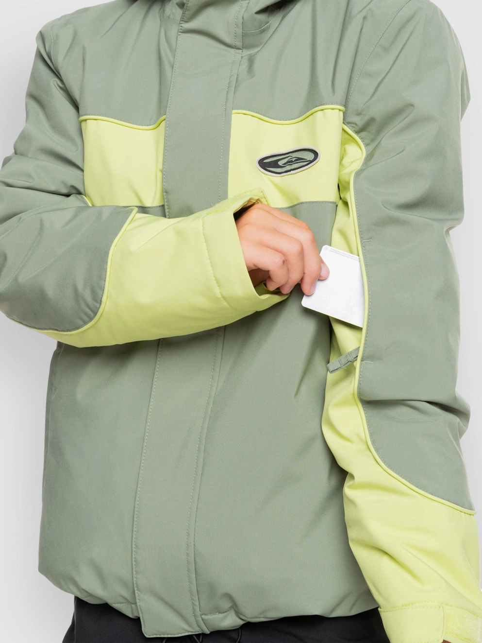 Quiksilver High Altitude Kids Jacket sea spray
