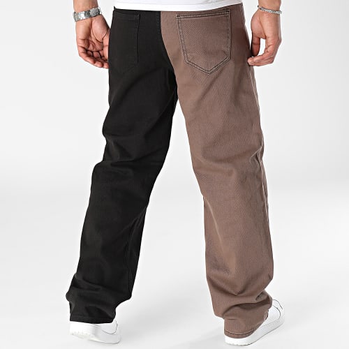 Jean Regular Noir Marron