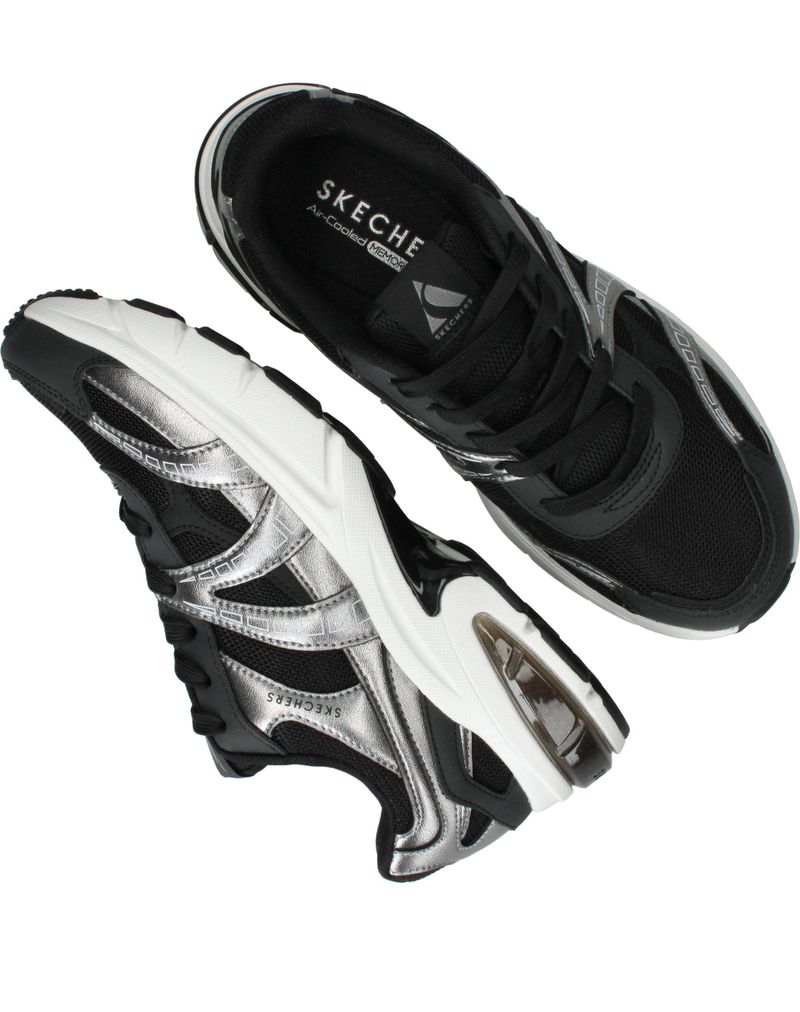 Skechers Shadow Stellar 90 Sneakers Zwart Dames