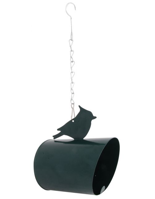 Best For Birds Pindakaas Huisje Metaal - Voederhuis - 11x15x15 cm Groen