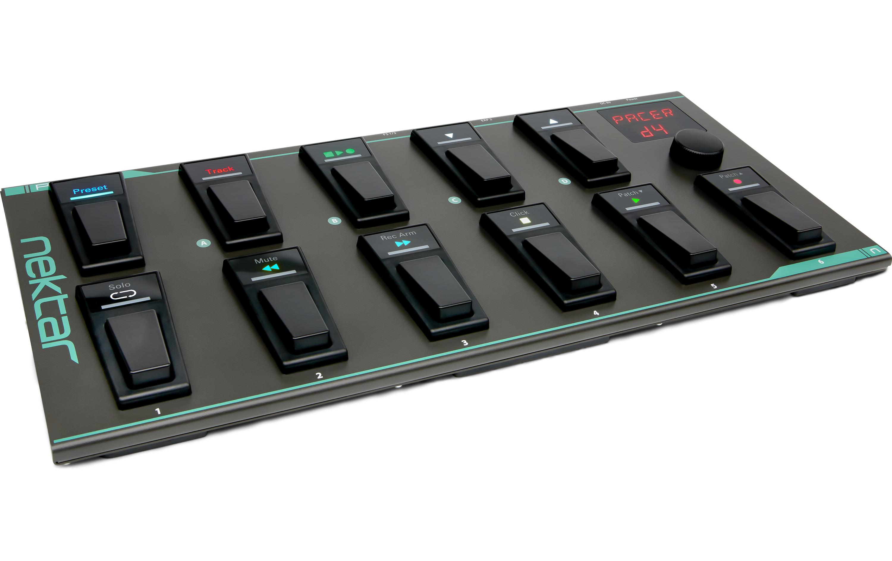 Fusscontroller Pacer<br>MIDI- und DAW-Controller für freihändige Steuerung