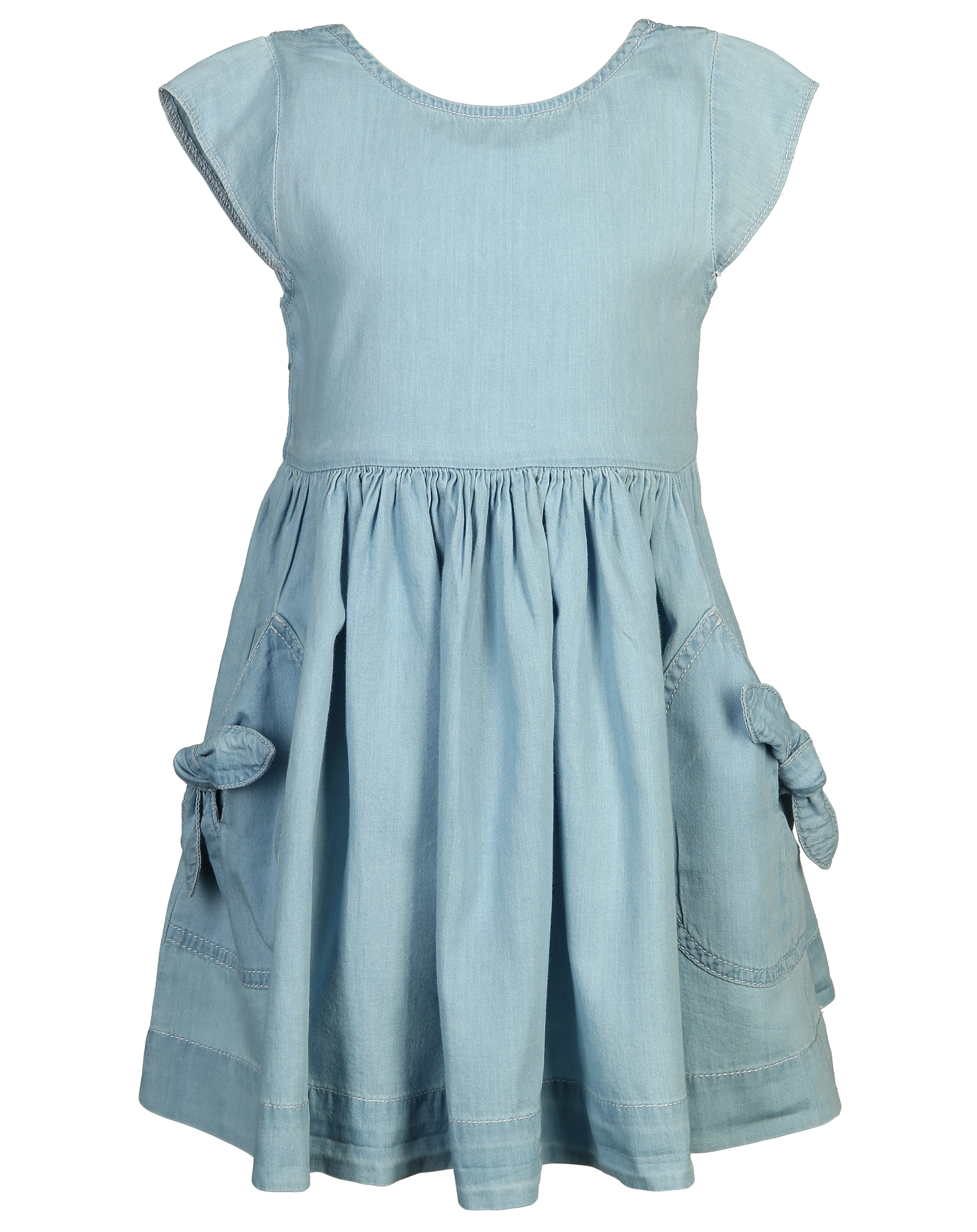 Trägerkleid POCKETS in hellblau