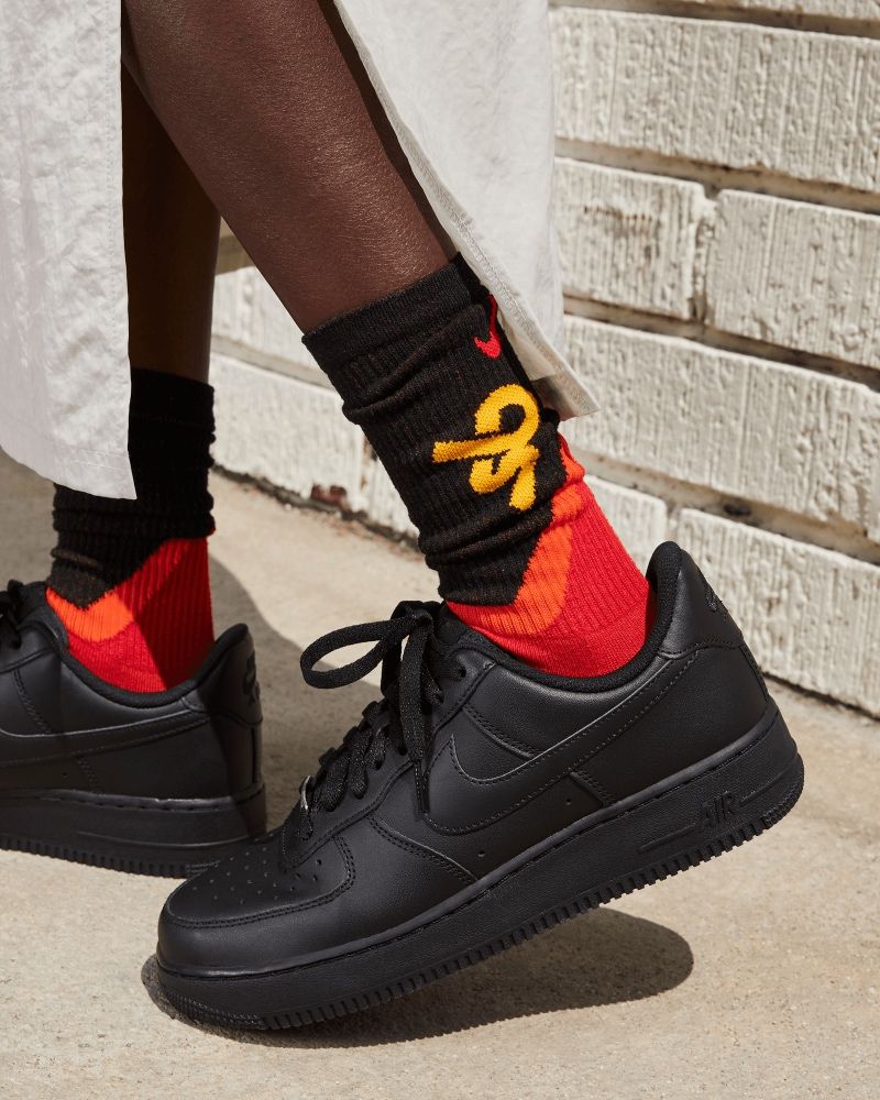 Chaussures Nike Air Force 1 '07 Noir pour femme