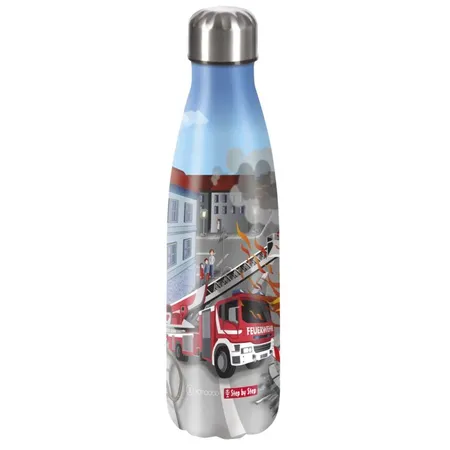 Step by Step Isolierte Edelstahl-Trinkflasche 