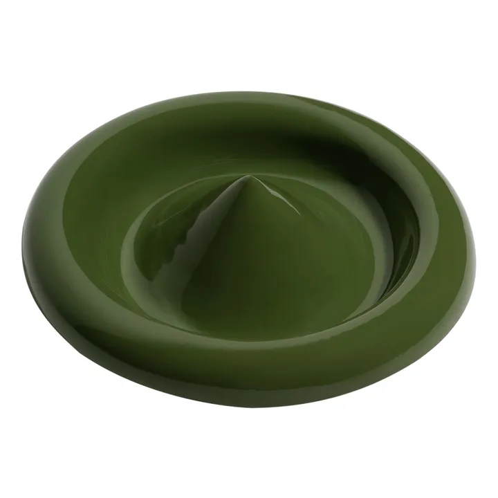 Kinfill Porte-savon en porcelaine Halo | Vert foncé