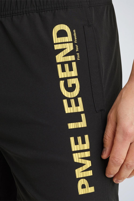 PME legend zwarte heren korte broek