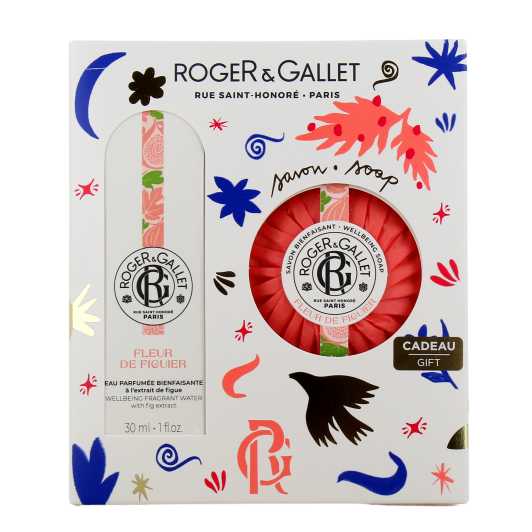 Roger et Gallet Coffret Eau Parfumée et Savon Bienfaisants - Idée cadeau