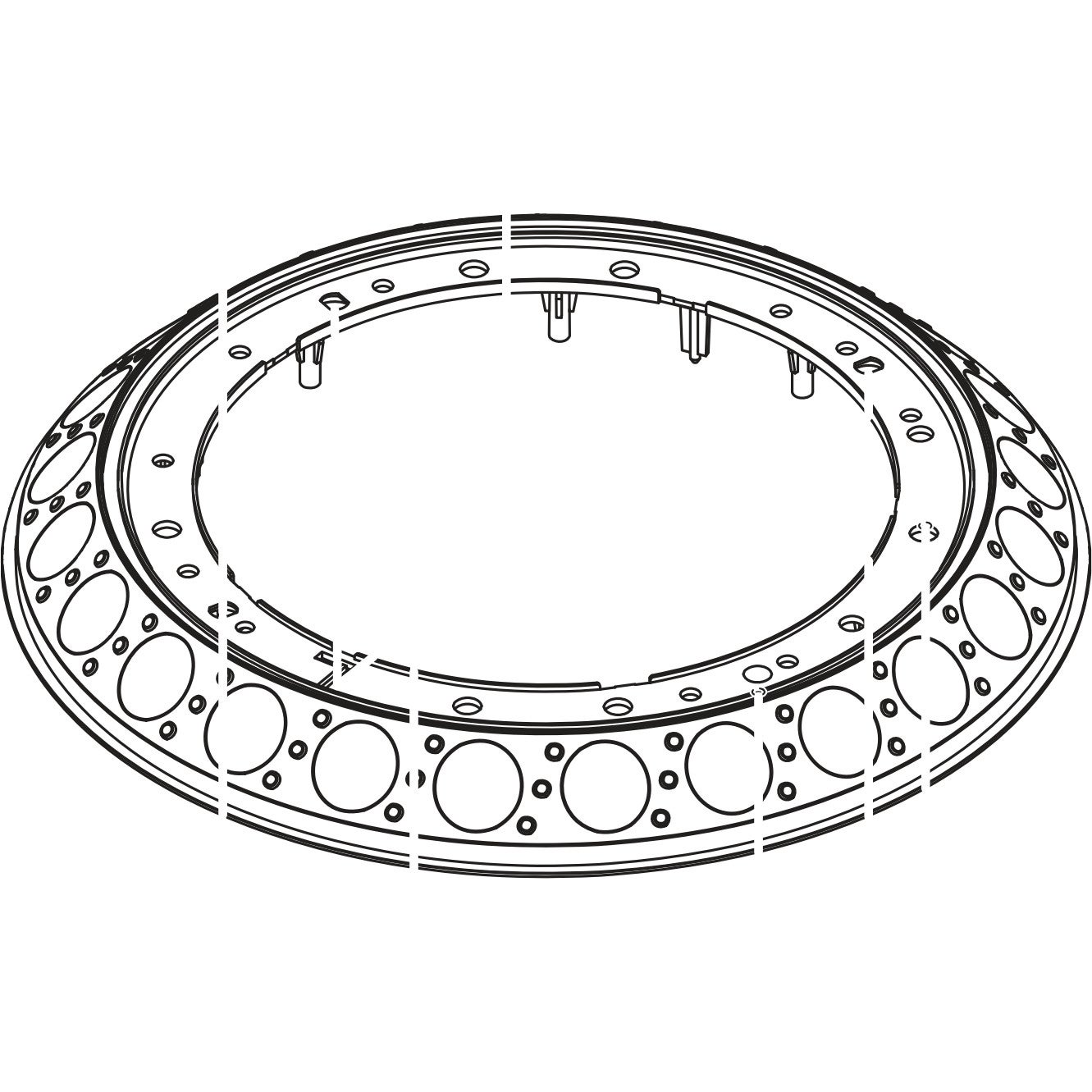 Pioneer spareparts DNK6778 Jog Dial voor CDJ-3000