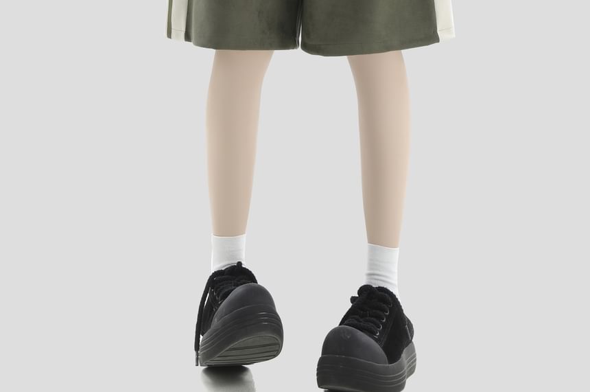 Banash - Shorts met elastische taille en letters