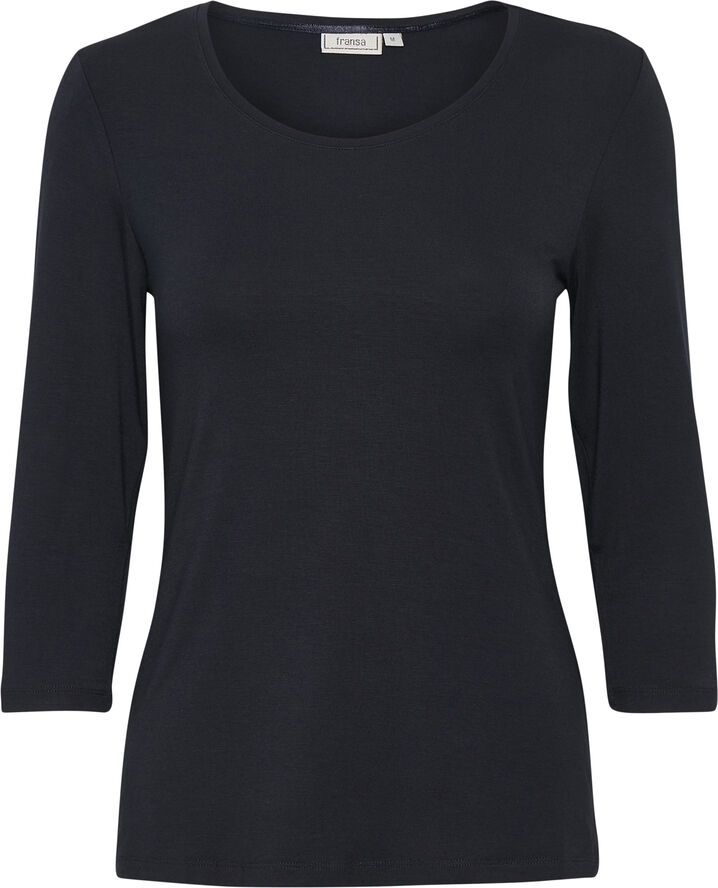 Fransa Kiksen 2 Tshirt (noos) dark peacoat