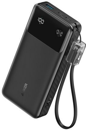 Anker Draagbare Oplader 20000 mAh - 30W - USB-C - Zwart