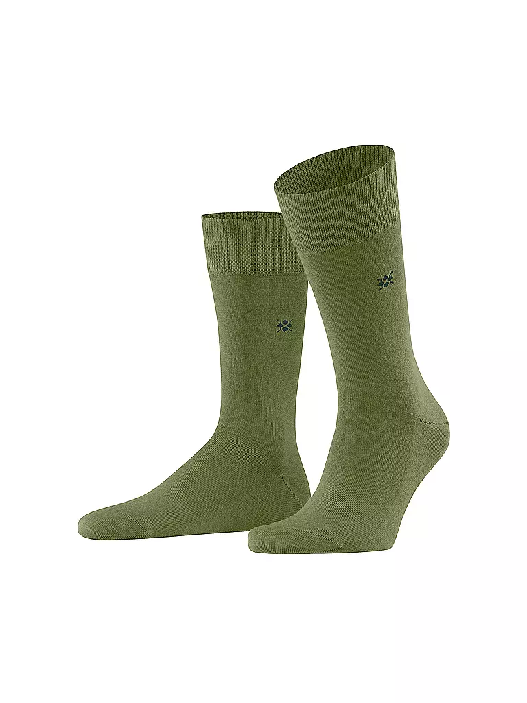 BURLINGTON Herren Socken LEEDS 40-46 cactus grün