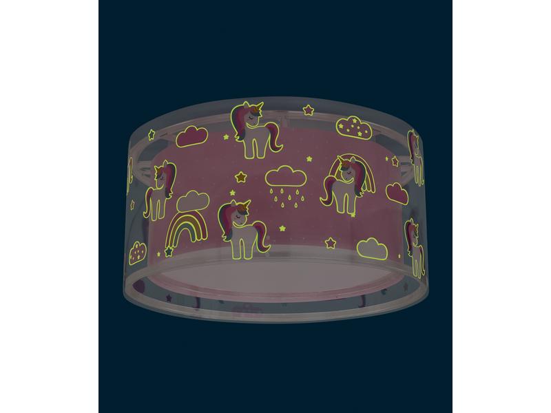 Dalber Deckenlampe Unicorns Deckenleuchte für Kinderzimmer