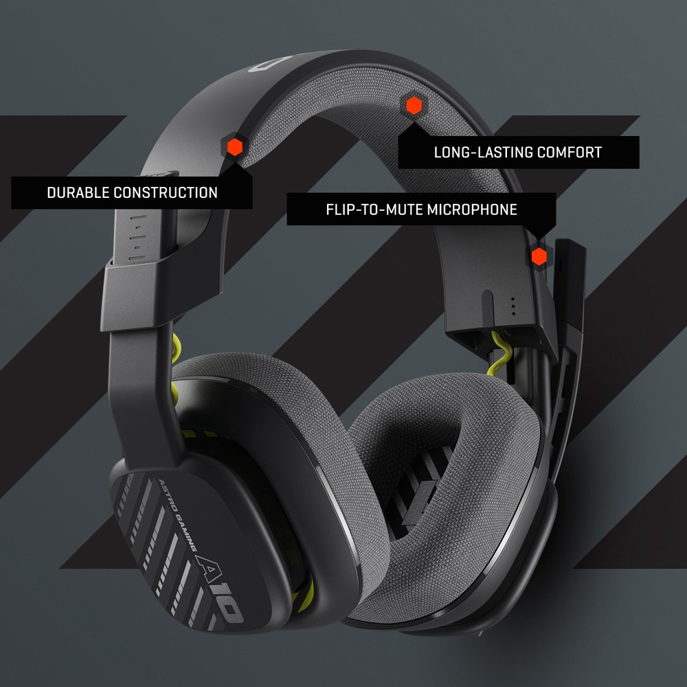 Astro A10 Gaming-Headset für PlayStation/PC, Schwarz