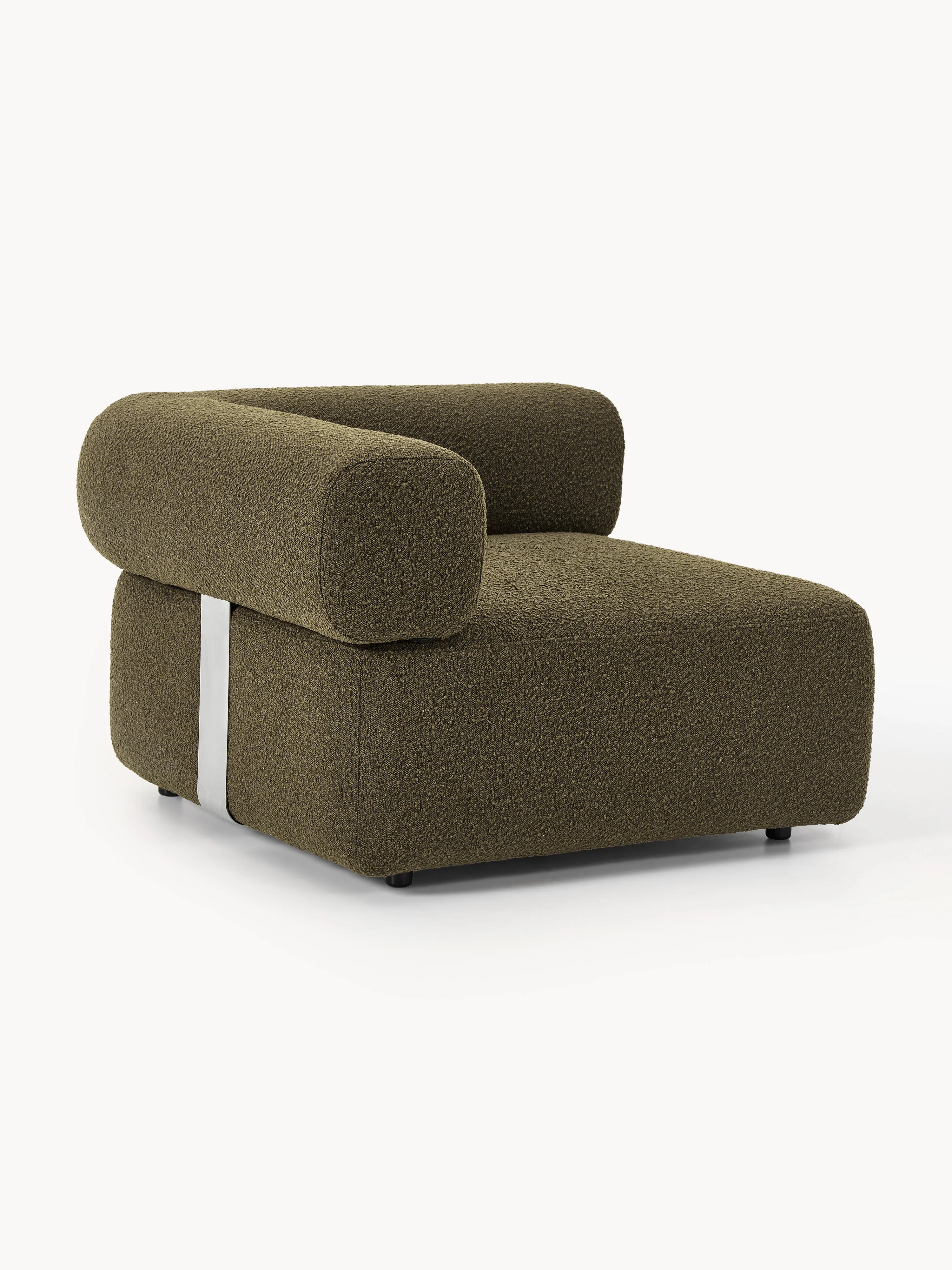 Bouclé hoekmodule Anton