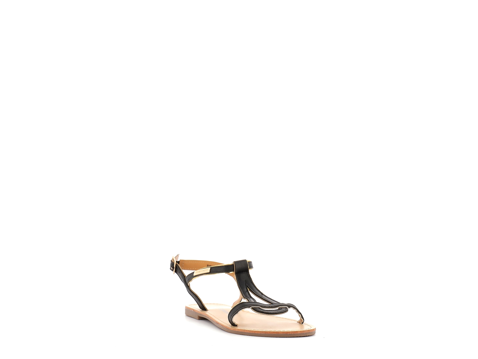 F brand-B827480 Synthétique Noir