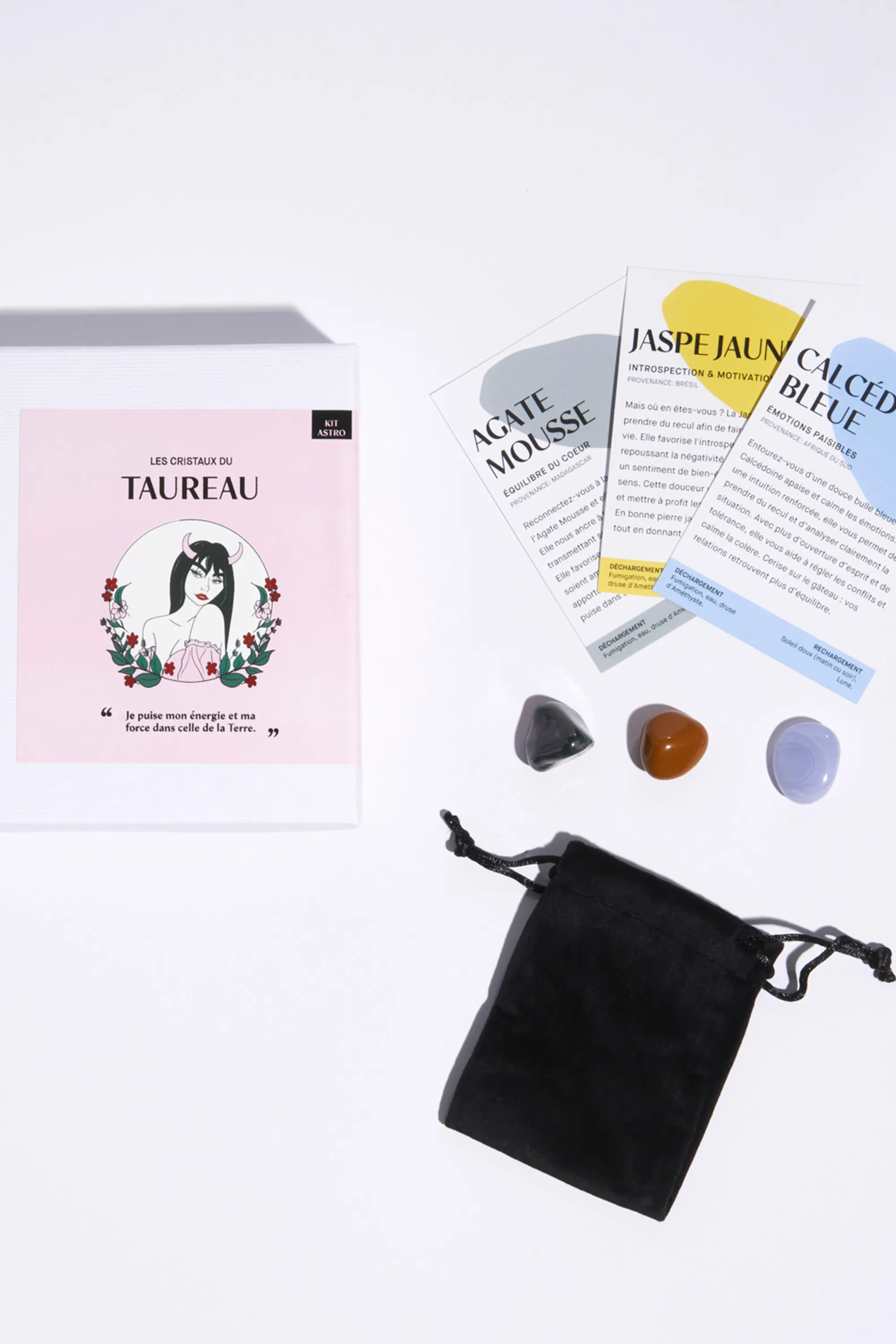 Let's Play On The Moon Kit de lithotéraphie astrologique