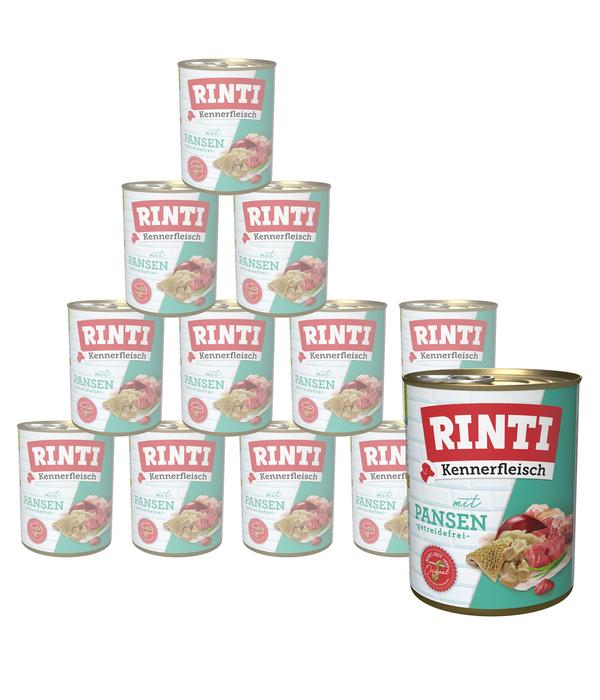 RINTI Kennerfleisch Nassfutter für Hunde, 12